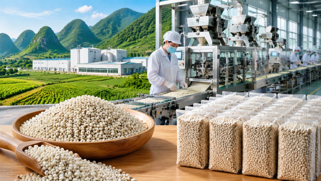 铁东区为薏仁米采购提供产地直供